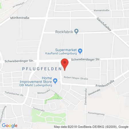 Standort der Tankstelle: JET Tankstelle in 71636, LUDWIGSBURG