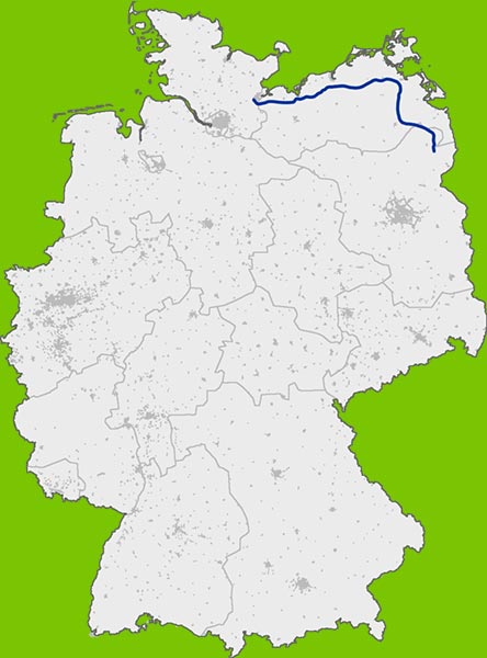 Verlauf der Autobahn A20 Verlauf der Autobahn A20