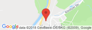 Position der Autogas-Tankstelle: Autohaus Ebert, Gebrüder Ebert GbR in 07338, Kaulsdorf