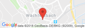 Position der Autogas-Tankstelle: Herget GbR Mineralölhandlung in 63607, Wächtersbach