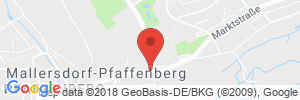Position der Autogas-Tankstelle: Avia Tankstelle in 84066, Mallersdorf-Pfaffenberg