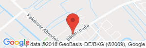 Position der Autogas-Tankstelle:  Siebelt Hinrichs GmbH, Frank Linnebrüg in 26434, Wangerland Hooksiel