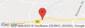Position der Autogas-Tankstelle: GULF TS Rocho in 02689, Sohland