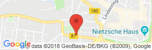 Position der Autogas-Tankstelle: Firma Udo Melzer in 06618, Naumburg