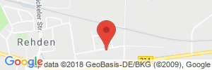 Position der Autogas-Tankstelle: ReGas - Reiter Gashandel in 49453, Rehden