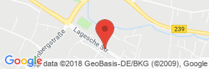 Position der Autogas-Tankstelle: AVIA-Tankstelle, Inh. Hoffmann in 32756, Detmold