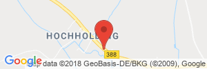 Position der Autogas-Tankstelle: Shell-Station Hochholding Karl Fixmer in 84323, Massing