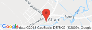 Position der Autogas-Tankstelle: Sebastian Meier KFZ-Rep.-Werkstatt und Handel in 84168, Aham