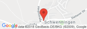 Position der Autogas-Tankstelle: Autohaus Richard König in 72477, Schwenningen (Baden)