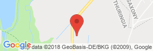 Position der Autogas-Tankstelle: Autohaus Banisch Serbitz in 04617, Treben OT Serbitz