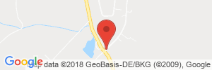 Position der Autogas-Tankstelle: Shell Autohof Nossen, Simang GmbH in 01683, Nossen