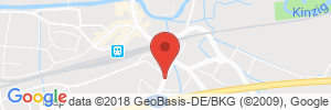 Position der Autogas-Tankstelle: Raiffeisen-Warenzentrale Kurhessen-Thüringen GmbH in 63589, Linsengericht OT Altenhaßlau