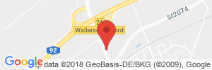 Position der Autogas-Tankstelle: Freie Tankstelle Gerhard Nachtmann in 94522, Wallersdorf