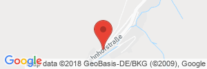 Position der Autogas-Tankstelle: Avex Tankstelle in 99842, Ruhla