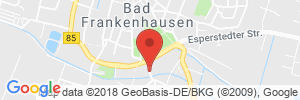 Position der Autogas-Tankstelle: DB Tankstelle in 06567, Bad Frankenhausen