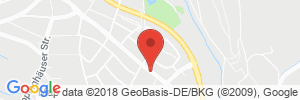 Position der Autogas-Tankstelle: BFT Wolfhagen in 34466, Wolfhagen