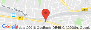 Position der Autogas-Tankstelle: Bft Tankstelle Michael Elss in 66115, Saarbrücken