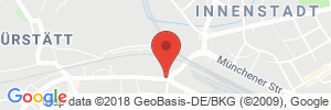 Position der Autogas-Tankstelle: BK Benzin Kontor AG in 83026, Rosenheim