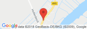 Position der Autogas-Tankstelle: Amco Tankstelle Holthusen in 21737, Wischafen