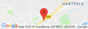 Position der Autogas-Tankstelle: Tankstelle Wallner in 84518, Garching