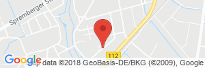 Position der Autogas-Tankstelle: Kia Autohaus Fischer in 03149, Forst