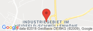 Position der Autogas-Tankstelle: Autogaszentrum & KFZ Meisterbetrieb Bauder in 76889, Pleisweiler-Oberhofen
