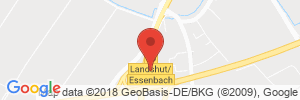 Position der Autogas-Tankstelle: Tankstelle G. Spanner (Shell) in 84051, Essenbach
