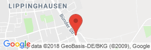 Position der Autogas-Tankstelle: H - Freie Tankstelle Hempelmann in 32120, Hiddenhausen