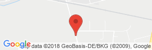 Position der Autogas-Tankstelle: Dübner Motors in 06217, Merseburg
