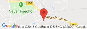 Position der Autogas-Tankstelle: USE Burgenland KG in 06618, Naumburg