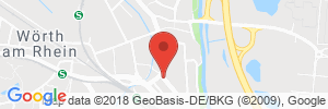 Position der Autogas-Tankstelle: Seidenstücker GmbH in 76744, Wörth