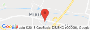 Position der Autogas-Tankstelle: Autohaus Hartmut Köhler in 07819, Miesitz