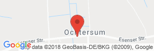 Position der Autogas-Tankstelle: Auto Claassen in 26489, Ochtersum