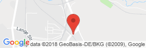 Position der Autogas-Tankstelle: Esso-Station Marina Häckel in 07551, Gera