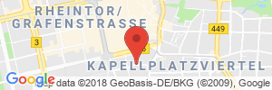 Position der Autogas-Tankstelle: Top-Fit-Fetzer in 64283, Darmstadt
