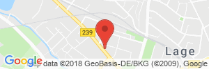 Benzinpreis Tankstelle Shell Tankstelle in 32791 Lage