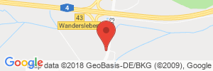 Position der Autogas-Tankstelle: Oil! Autohof Mühlberg in 99869, Mühlberg