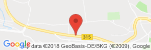 Position der Autogas-Tankstelle: bft Tankstelle Krissler in 79848, Bonndorf