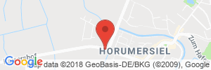 Position der Autogas-Tankstelle: SCORE SB-Station in 26434, Wangerland-Horumersiel