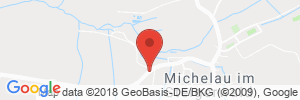 Position der Autogas-Tankstelle: AVIA Service-Station in 97513, Michelau