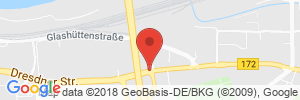 Position der Autogas-Tankstelle: GO Tankstelle in 01796, Pirna