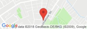 Position der Autogas-Tankstelle: BFT-Tankstelle in 63654, Büdingen