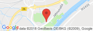Position der Autogas-Tankstelle: BFT-Tankstelle in 97816, Lohr am Main