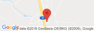 Position der Autogas-Tankstelle: BAB-Tankstelle Rhön Ost (Avia) in 97795, Schondra