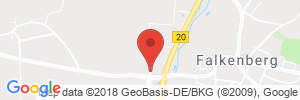 Position der Autogas-Tankstelle: Aral Tankstelle Polenkowski/Kastenberger in 84326, Falkenberg