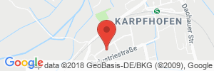 Position der Autogas-Tankstelle: Automobil-Service-Center in 85229, Markt Indersdorf