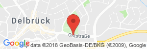 Position der Autogas-Tankstelle: Aral-Tankstelle Frank Schnietz in 33129, Delbrück