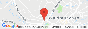 Position der Autogas-Tankstelle: Wagner Autohaus & Motorradcenter in 93449, Waldmünchen