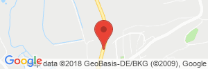 Position der Autogas-Tankstelle: AVIA-Tankstelle Seger in 97702, Münnerstadt