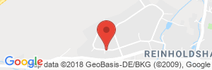 Position der Autogas-Tankstelle: Subaru Autohaus Siebeneicher in 01744, Dippoldiswalde